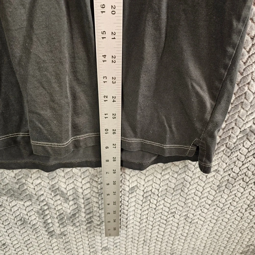 Banana Republic Fitted Pima Polo Mens XL Black‎ Short Sleeve Collared V-Neck
